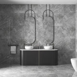 Klinker Pulpis Dark Grey Marmor Blank 60x60