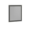 Swatch för Badrumsspegel 60x68 cm Tenfors Allmoge Antracit
