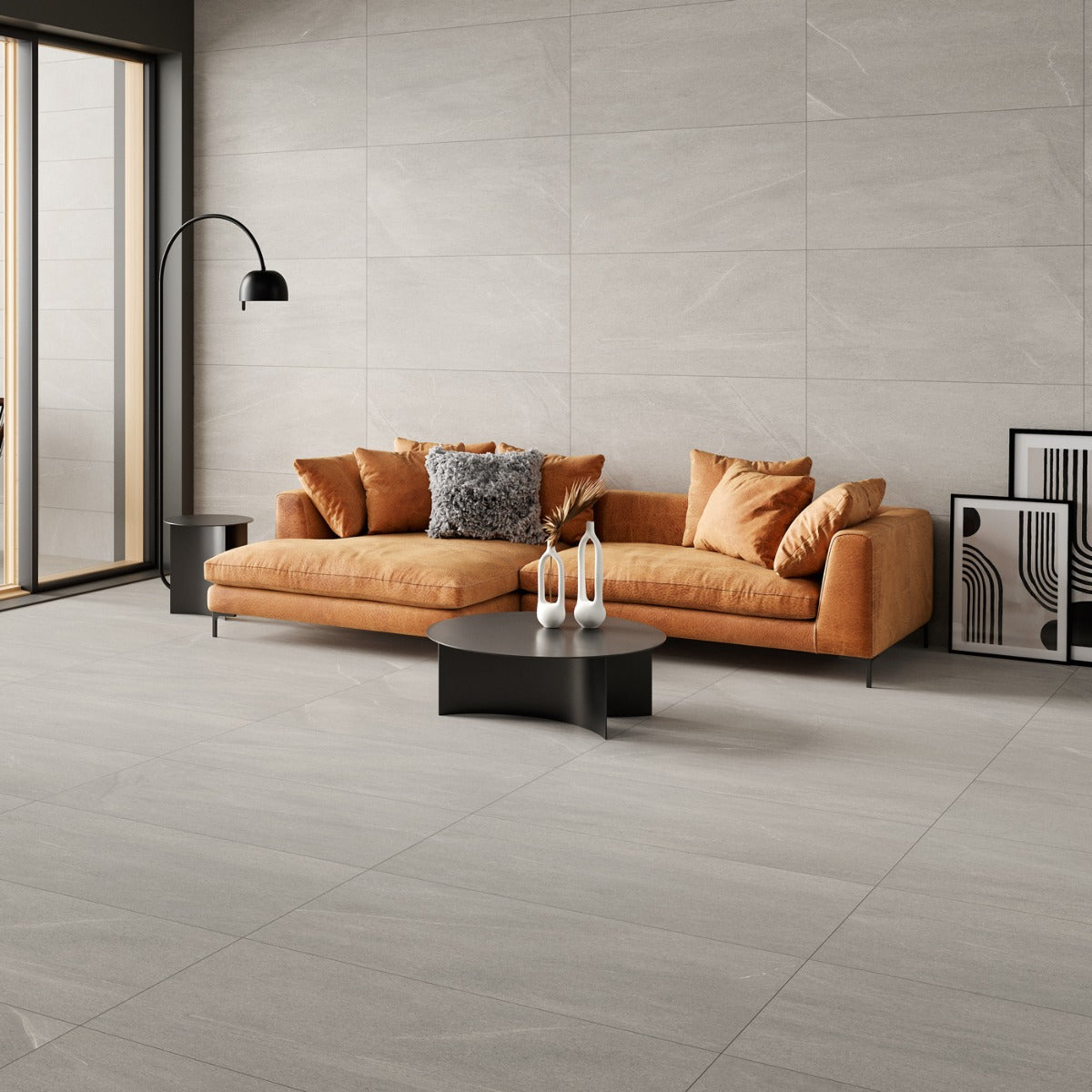 Klinker Bellevue Grey Marmor Matt 120x120