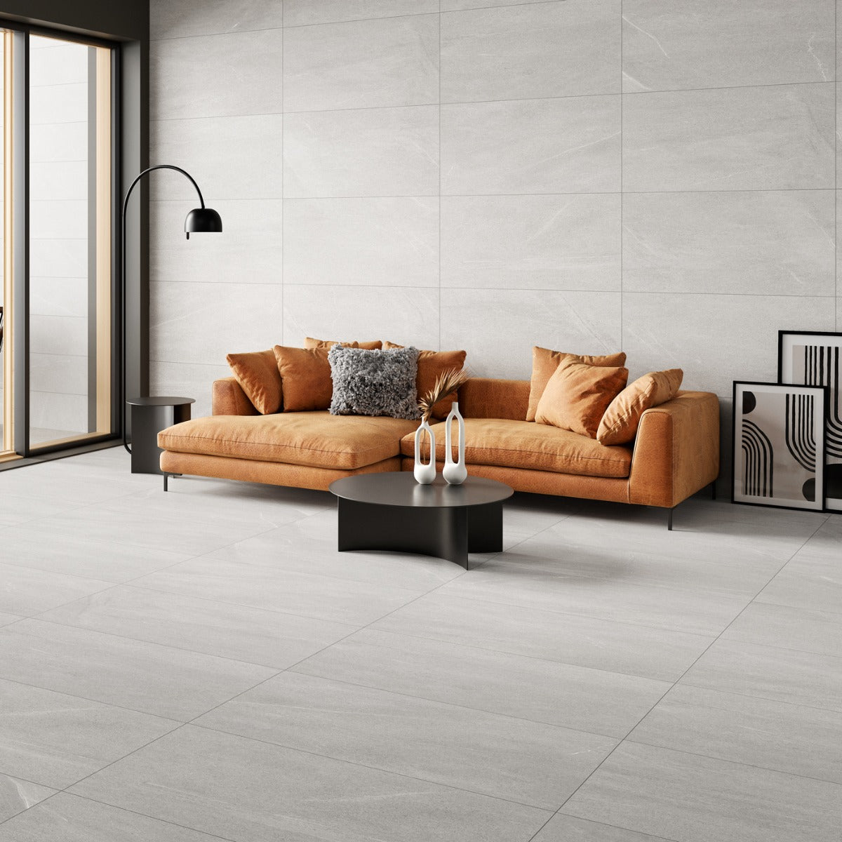 Klinker Bellevue White Marmor Matt 120x120