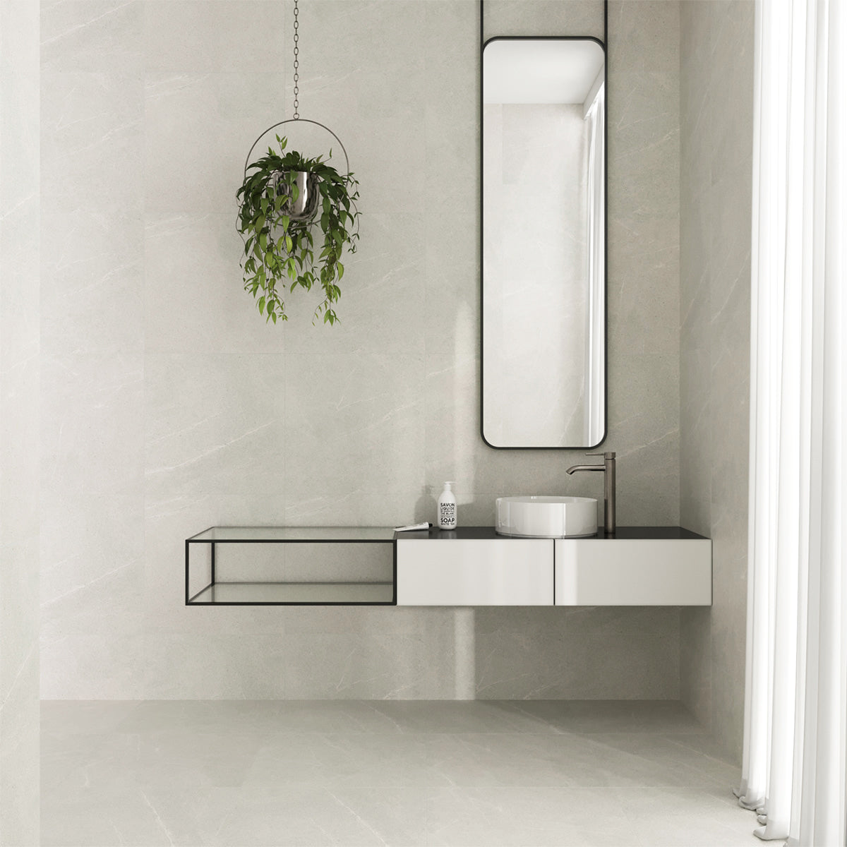 Klinker Bellevue White Marmor Matt 60x60