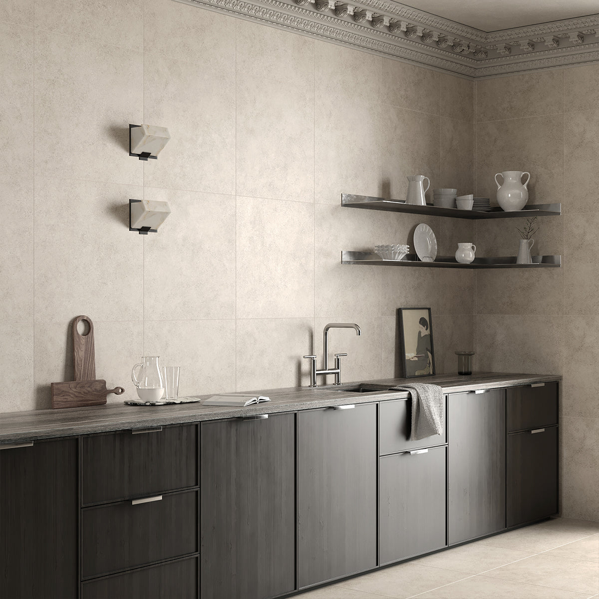 Klinker Carnaby Tan Matt 60x60