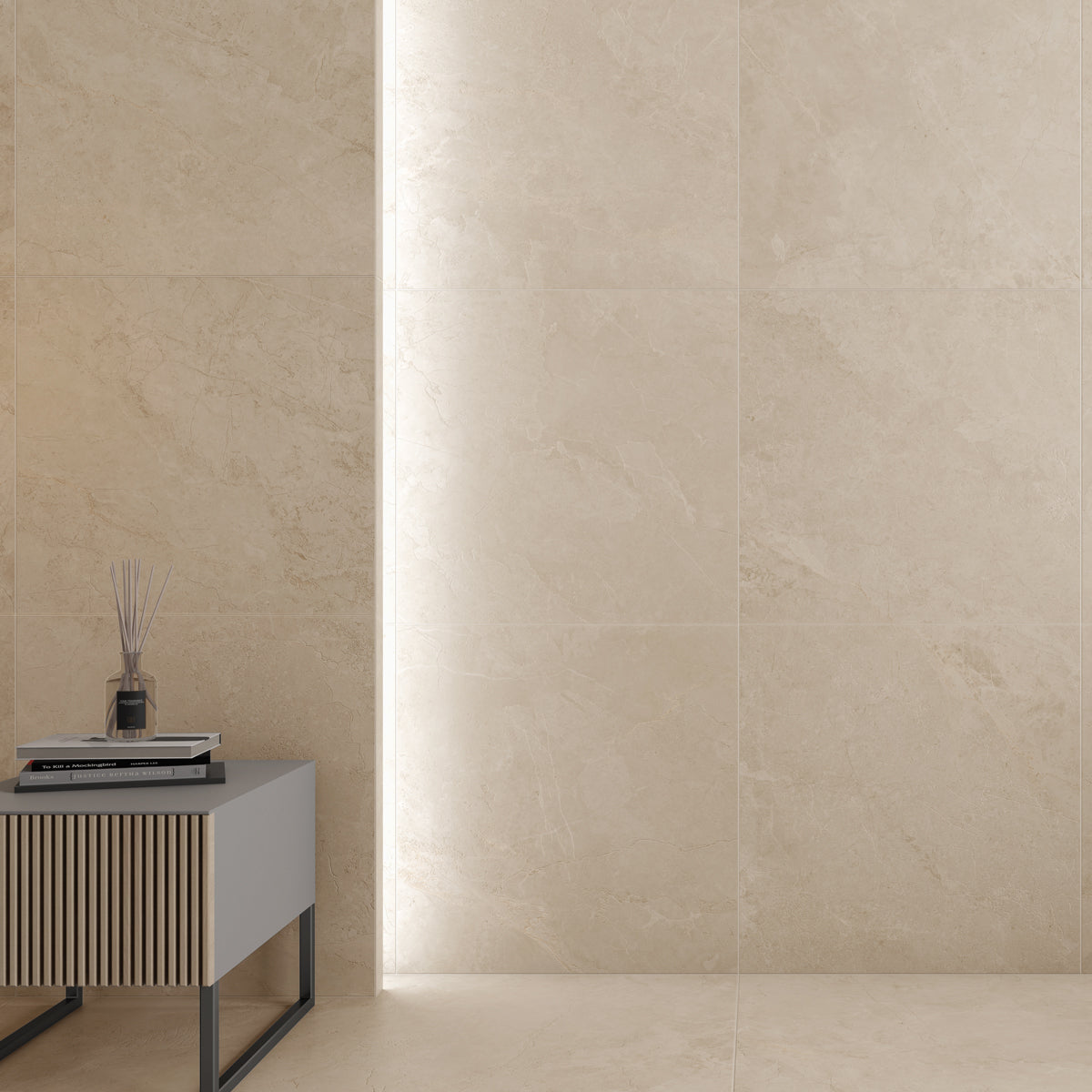 Klinker Marais Beige Marmor Matt 60x60