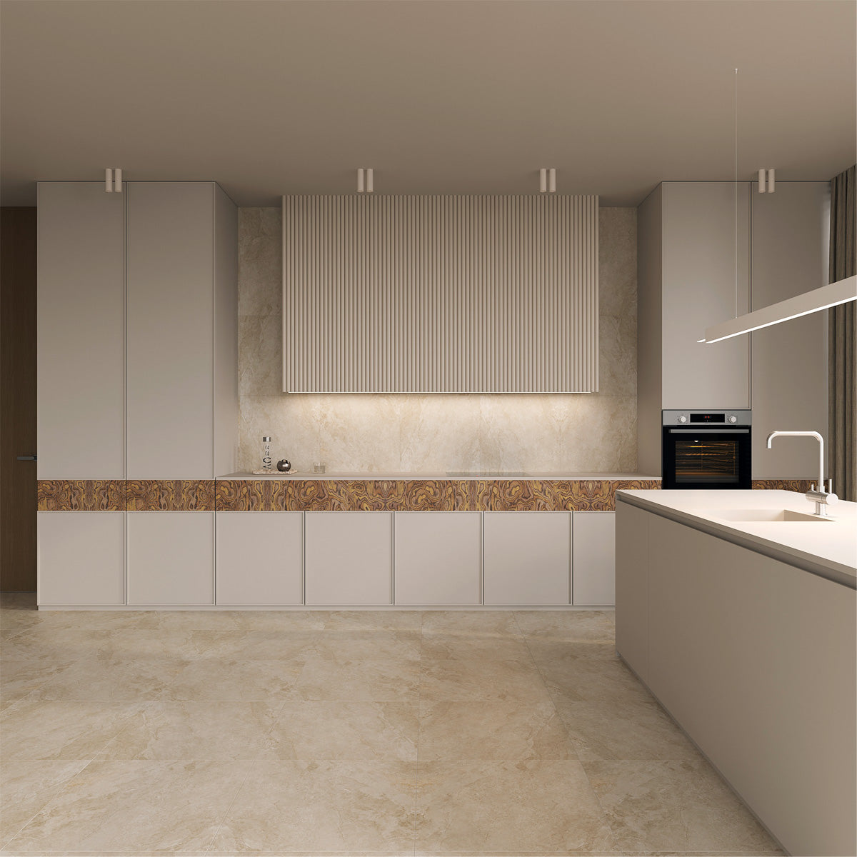Klinker Marais Beige Marmor Matt 60x60