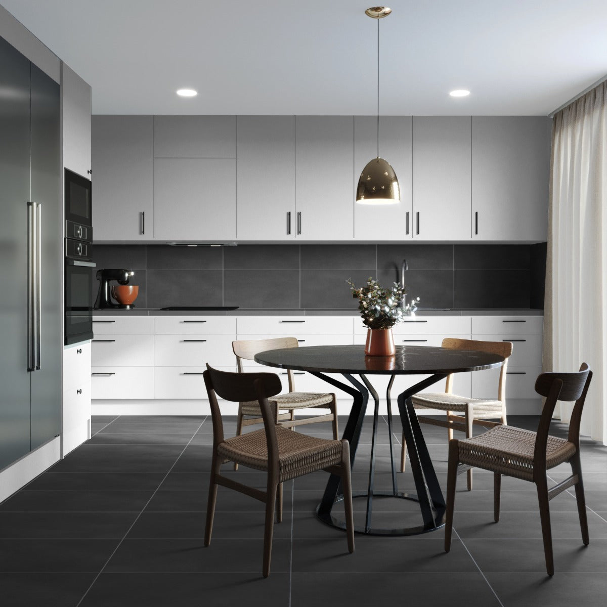 Klinker Town Antracite 30x60