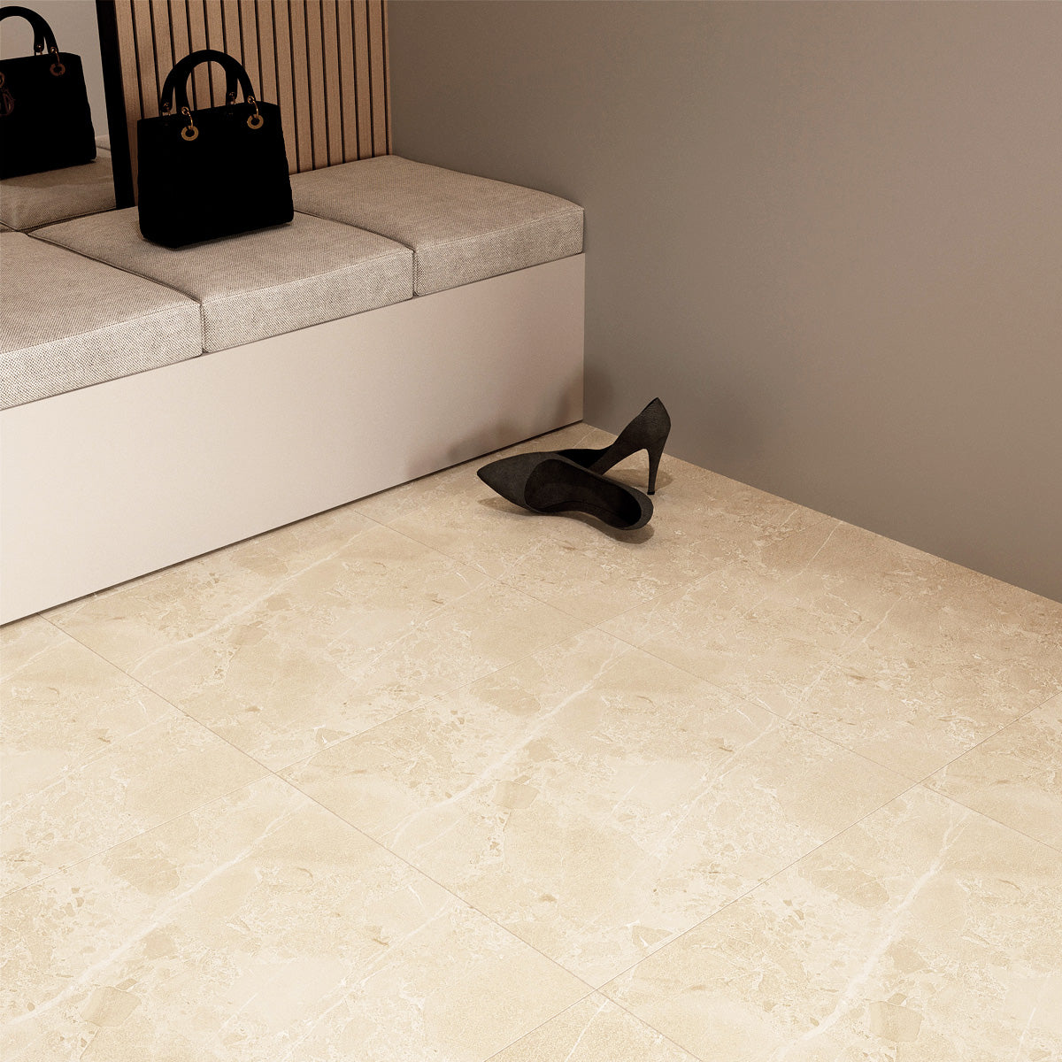 Klinker Pulse Cream Marmor Matt 60x60