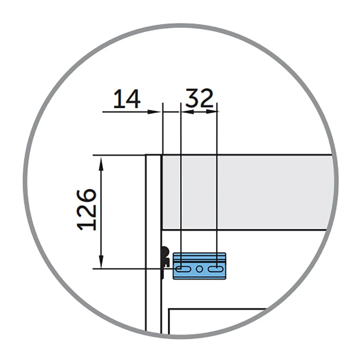 Kommod 80 cm Tenfors Allmoge Antracit