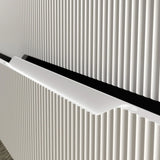 Kommod 80 cm Tenfors Bambu Vit Matt