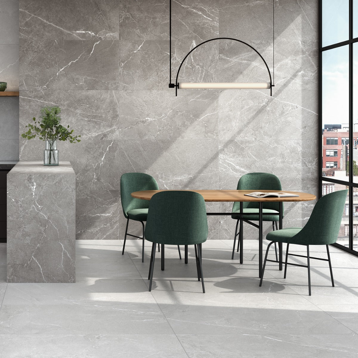 Klinker Malek Grey Marmor Matt 60x120