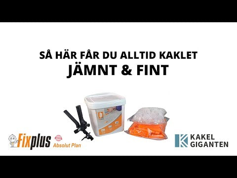 Tenfors Nivåsystem Set 2mm fog. 100st