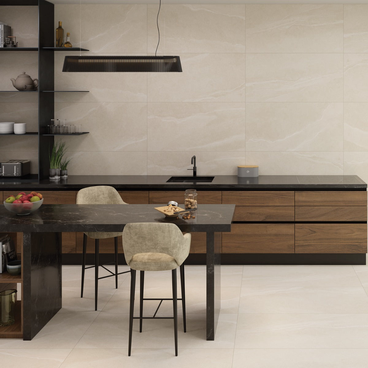 Klinker Austral Ivory Marmor Matt 60x60