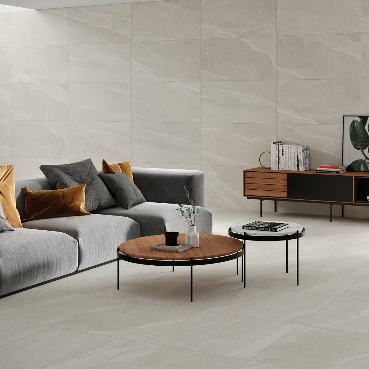 Klinker Austral Pearl Marmor Matt 60x60