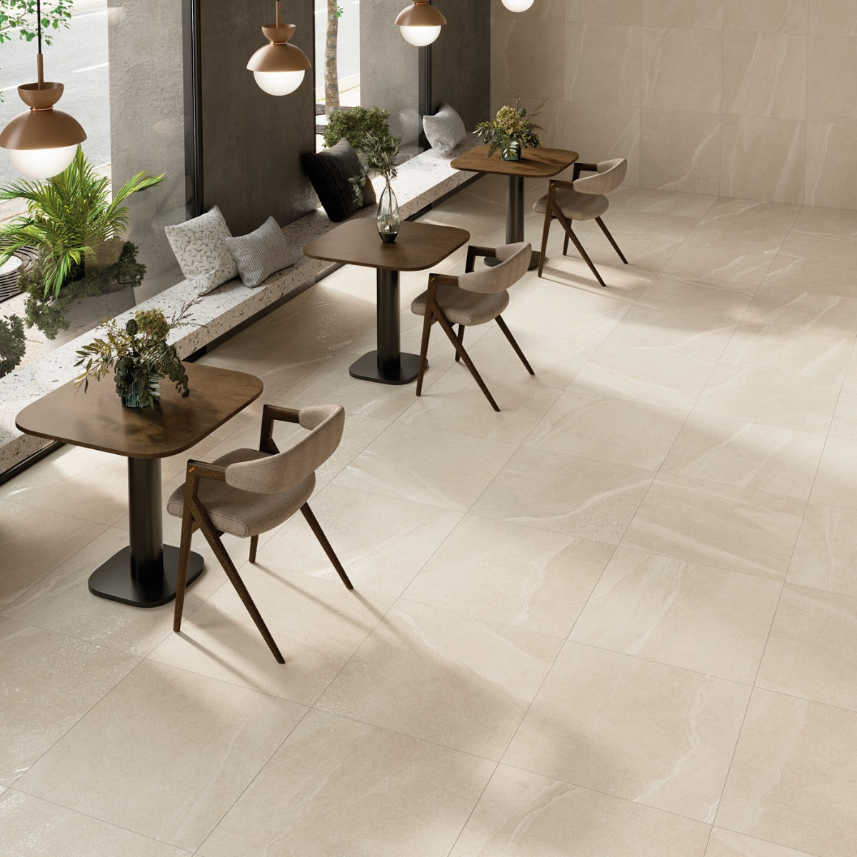 Klinker Austral Ivory Marmor Matt 120x120
