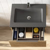 Tvättställ Solid Surface Tenfors Alpin 60 cm Antracit