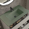 Tvättställ Solid Surface Tenfors Alpin 80 cm Salvia