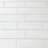 Kakel Metro Vit Blank 10x30